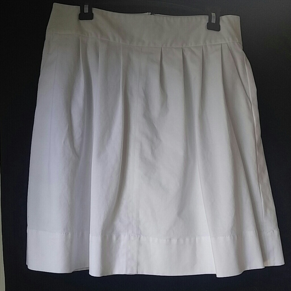 White skirt